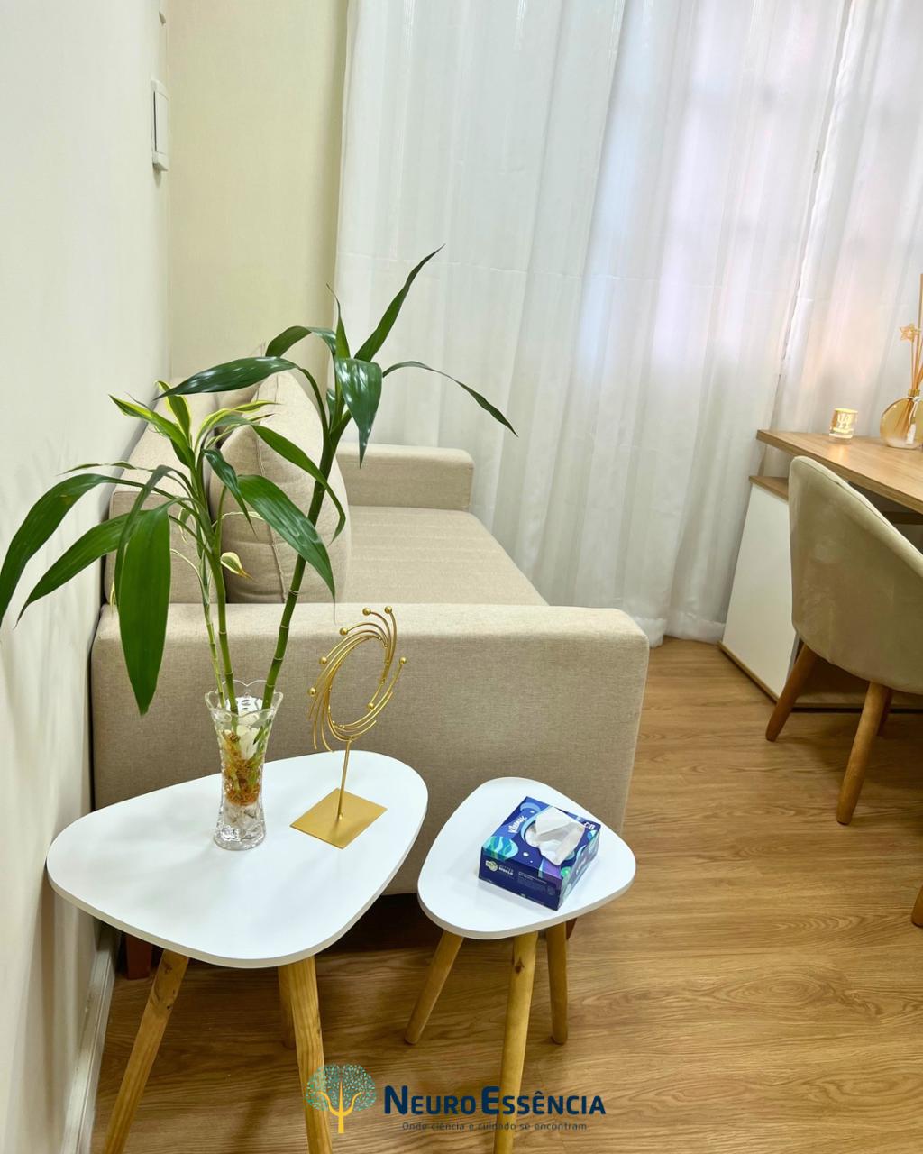 Ambiente acolhedor da NeuroEssência
